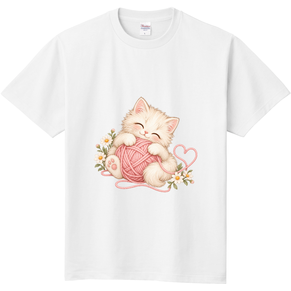 毛糸とこねこのハート