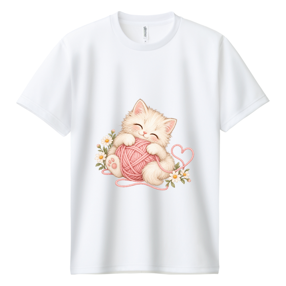 毛糸とこねこのハート