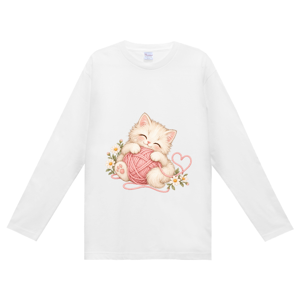 毛糸とこねこのハート