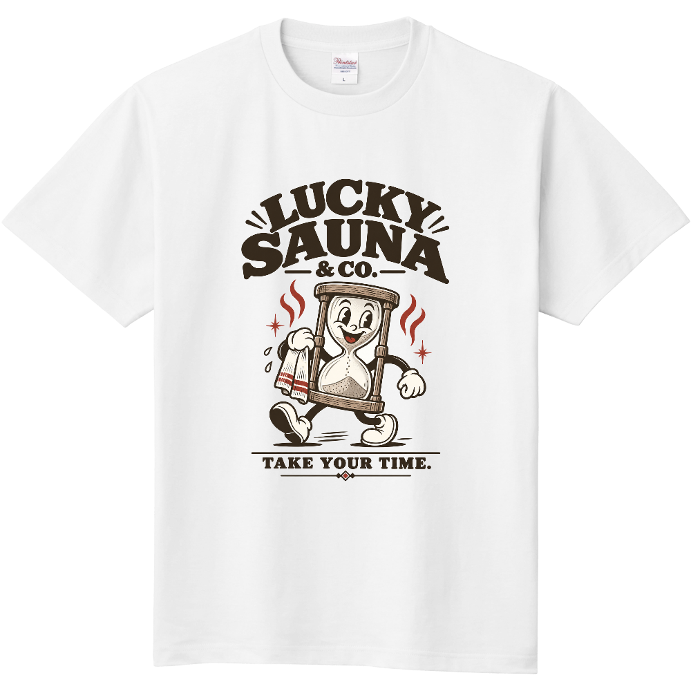 サウナTシャツ(レトロ 009-LIGHT)