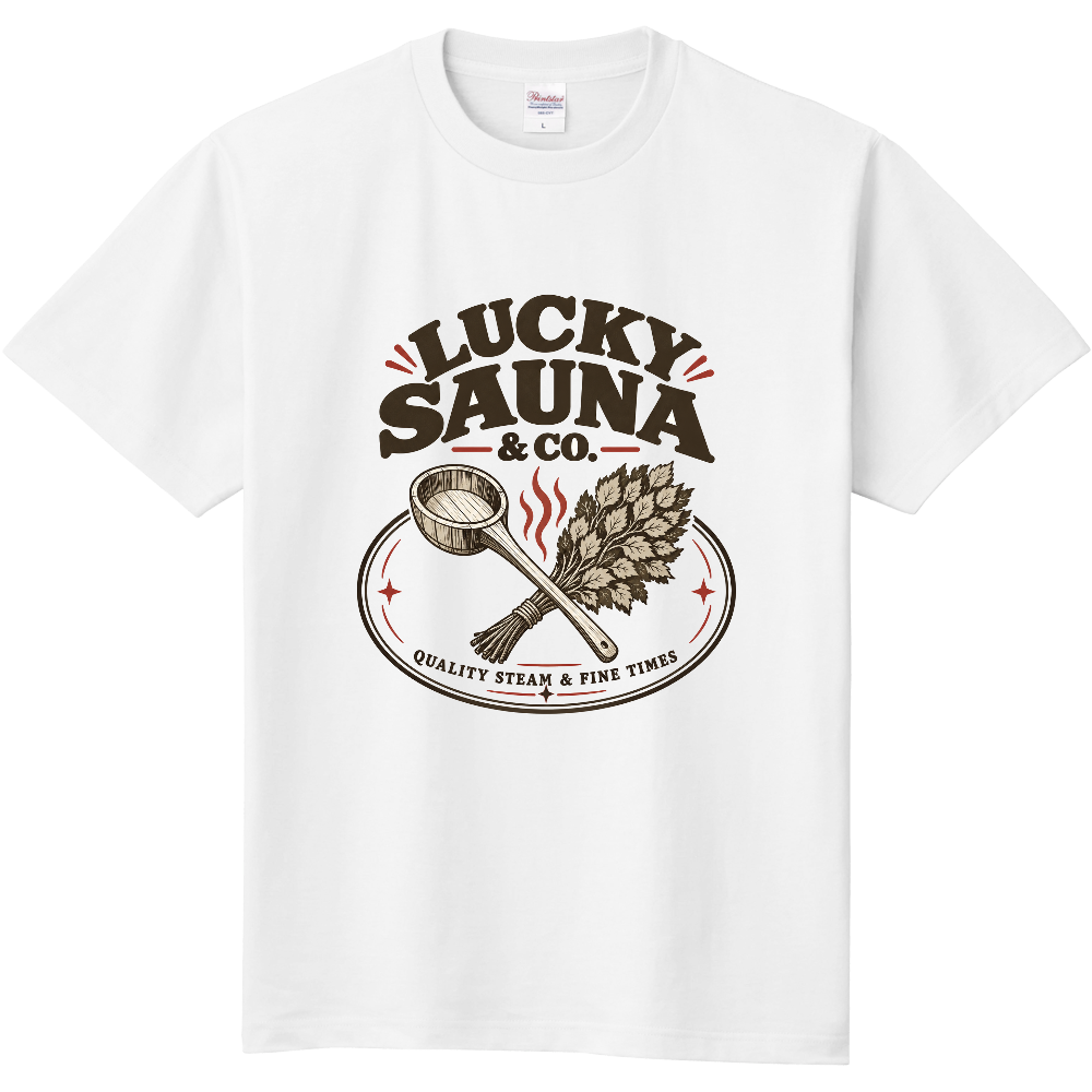 サウナTシャツ(レトロ 008-LIGHT)
