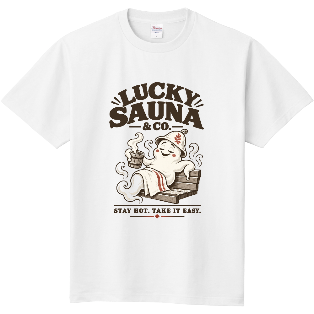 サウナTシャツ(レトロ 003-LIGHT)
