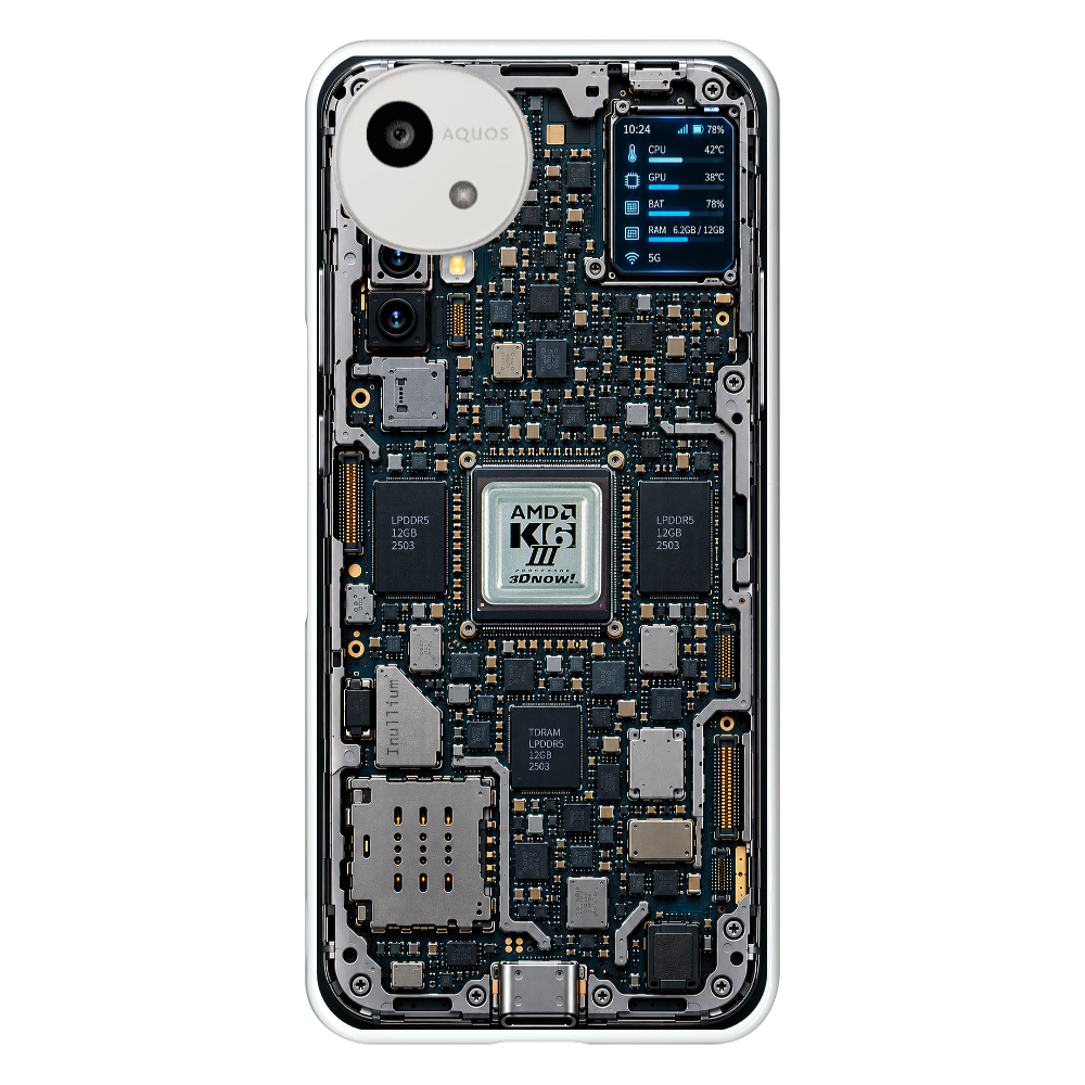 AMD K-6 III搭載 AQUOS wish5