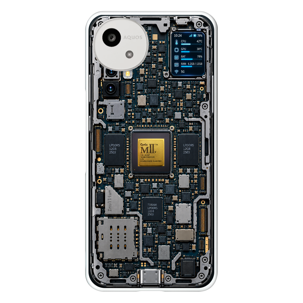 Cyrix MⅡ搭載 AQUOS wish5