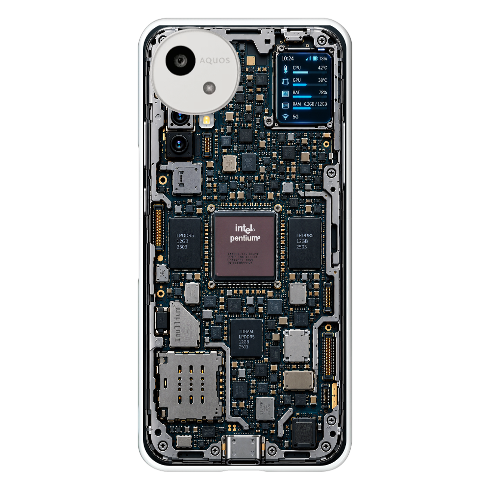 Intel Pentium搭載 AQUOS wish5