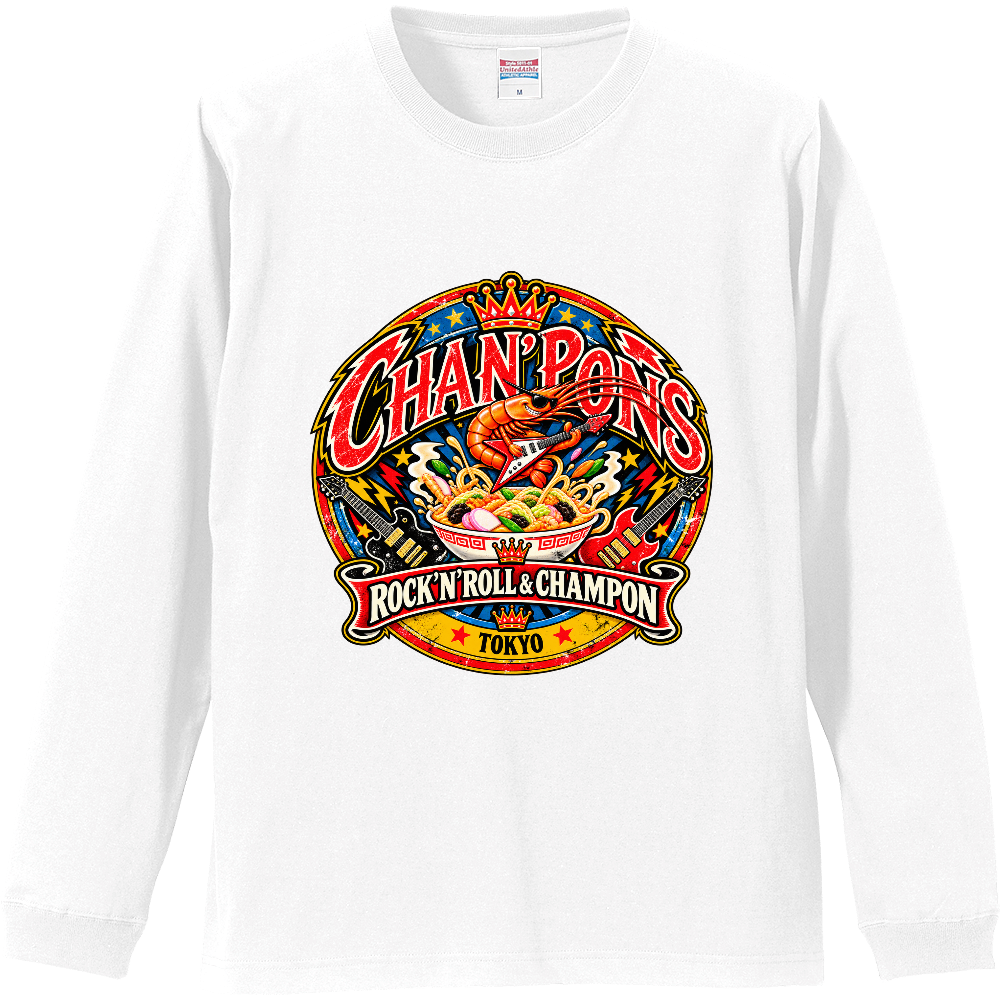 CHA N’ PONS ヴィンテージ(アメリカンダイナーテイスト)長袖Tシャツ