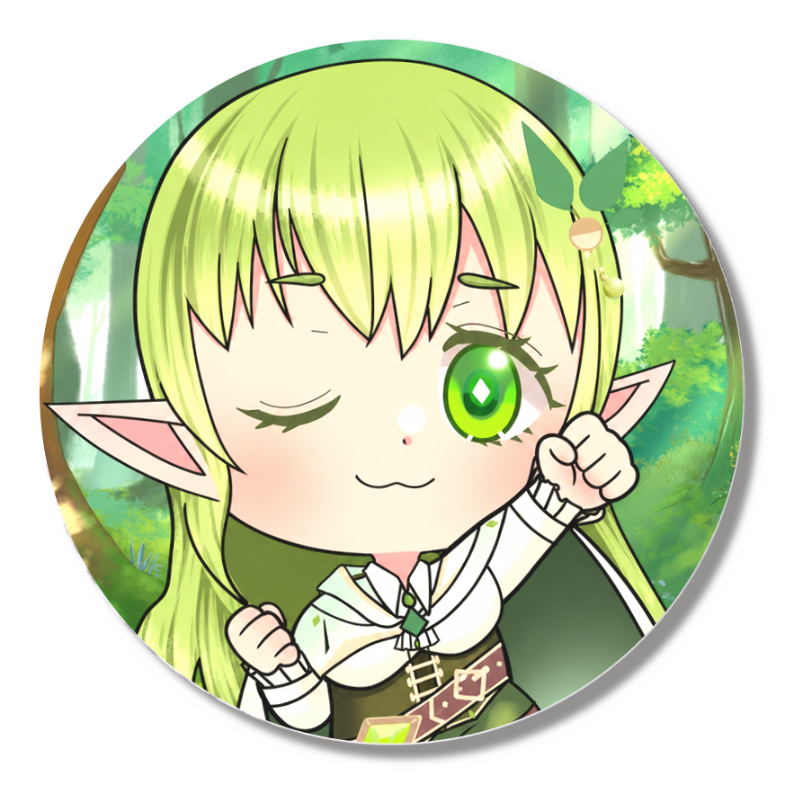 翡翠レイア缶バッジ