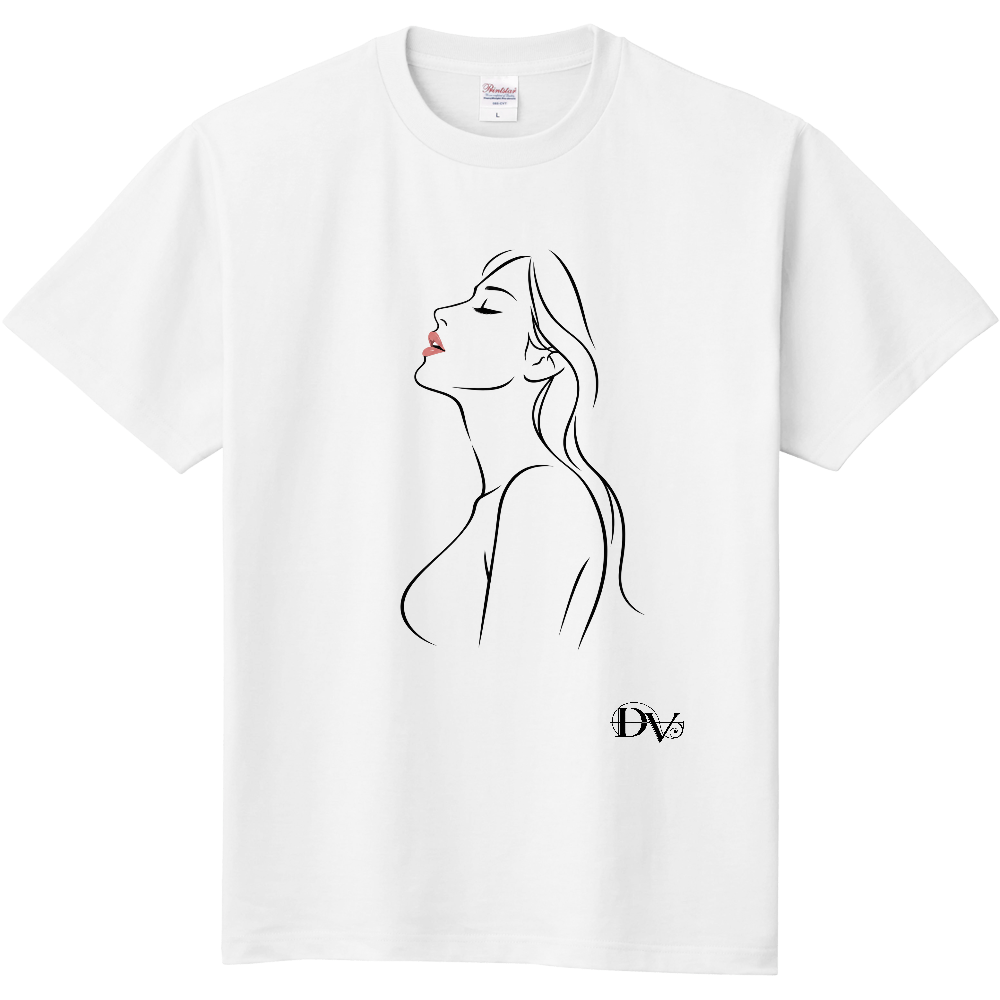 Tシャツ/Silent Beauty/ホワイト