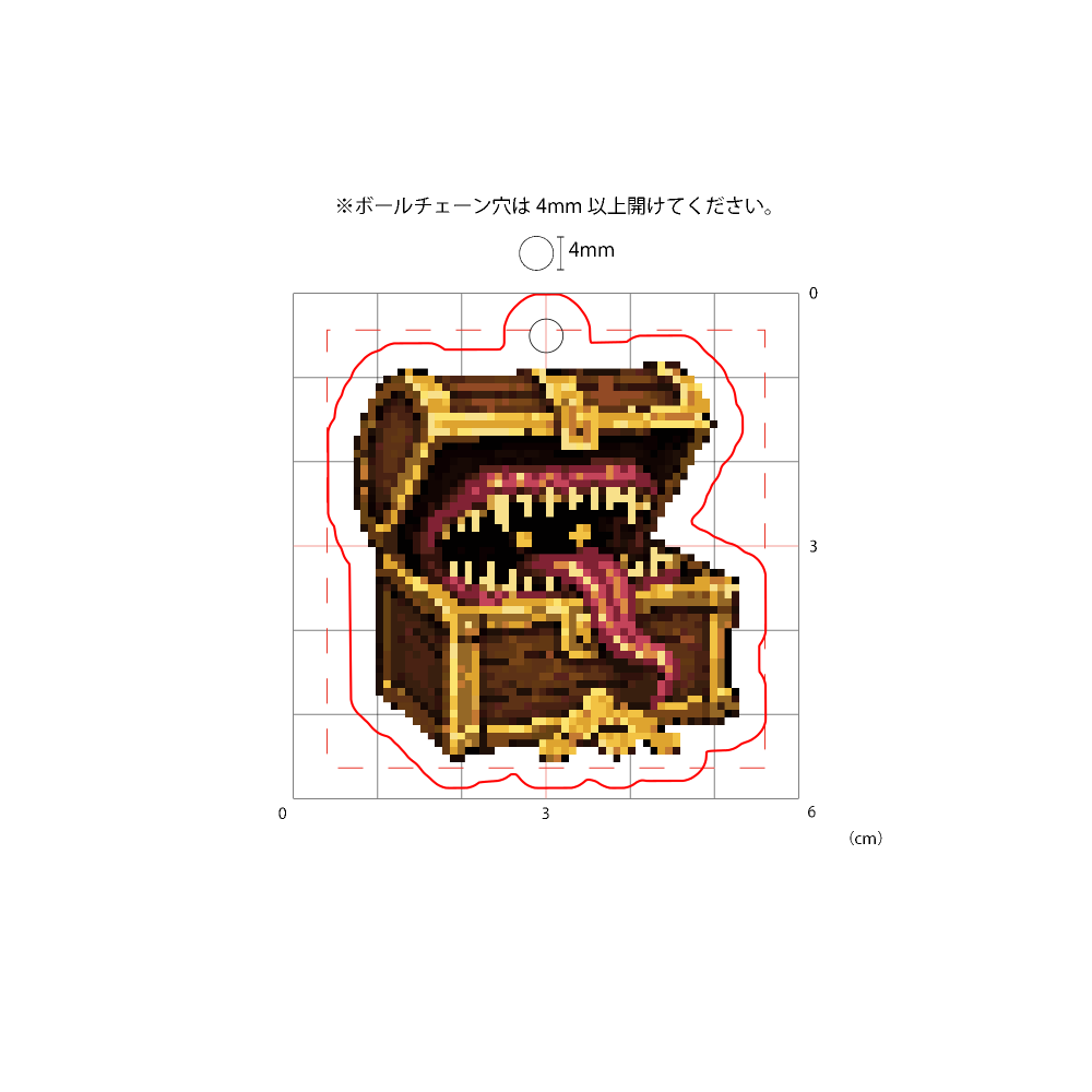 DOT MONSTER ミミック アクキ―
