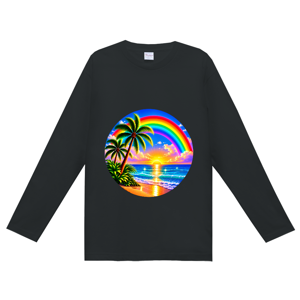 【CHILL】 レインボーパラダイス 長袖Tシャツ CHILL Rainbow Paradise Long Sleeve T-Shirt