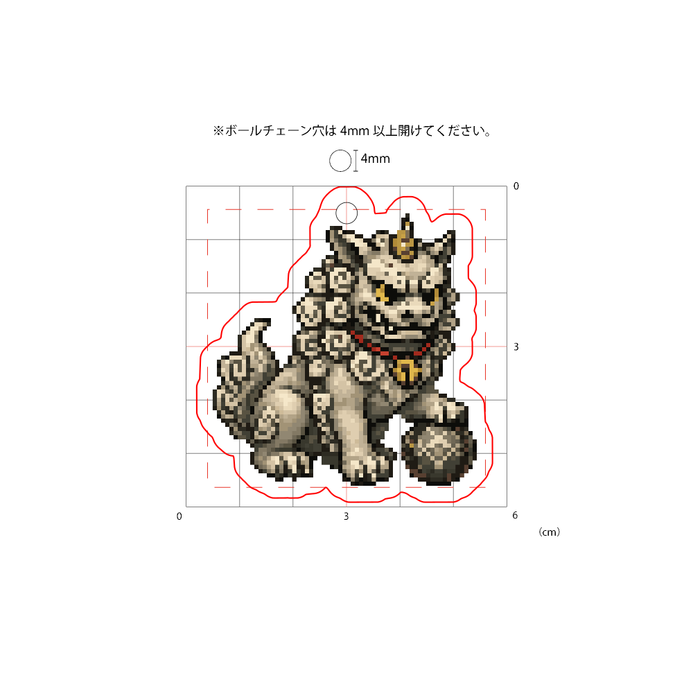 DOT MONSTER コマイヌ アクキー