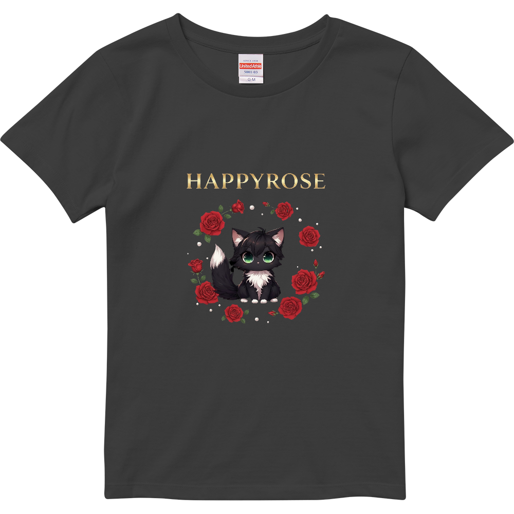 HAPPYローズ黒猫ミーコちゃん