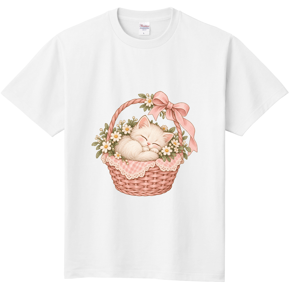 花かごとこねこ