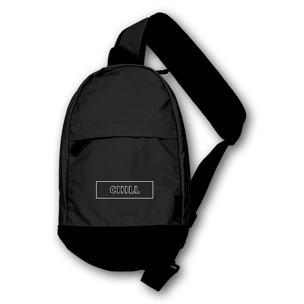【CHILL】シンプルロゴ ボディバッグ / Minimal Logo Body Bag