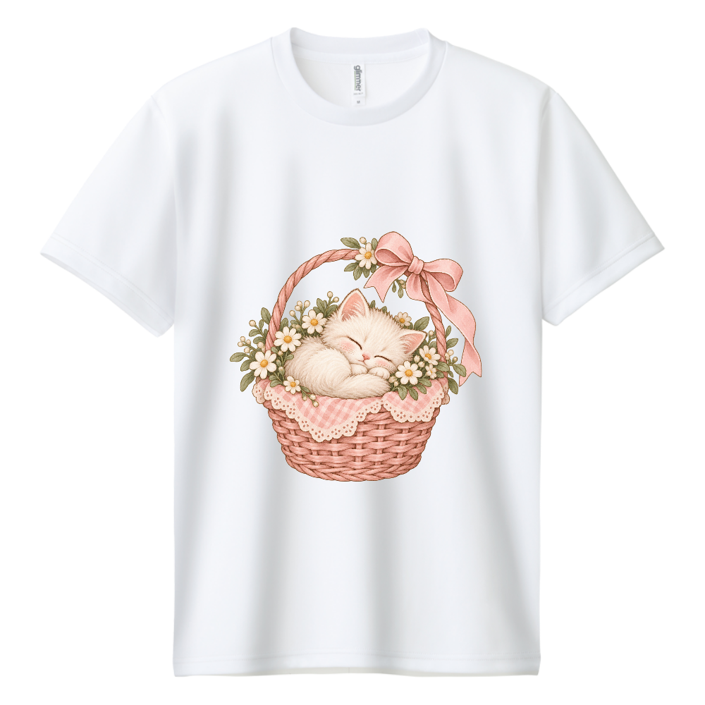花かごとこねこ
