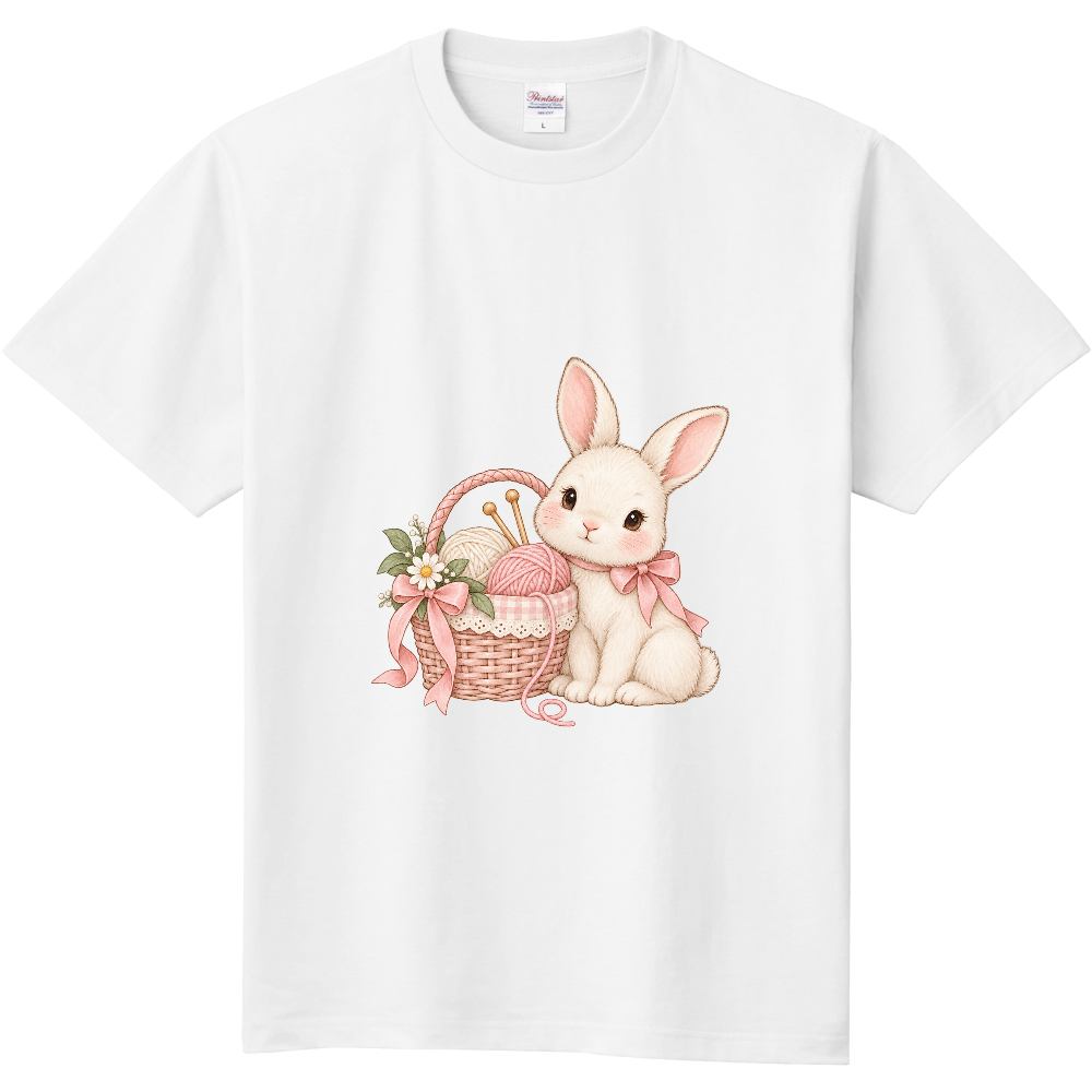 毛糸かごとうさぎ