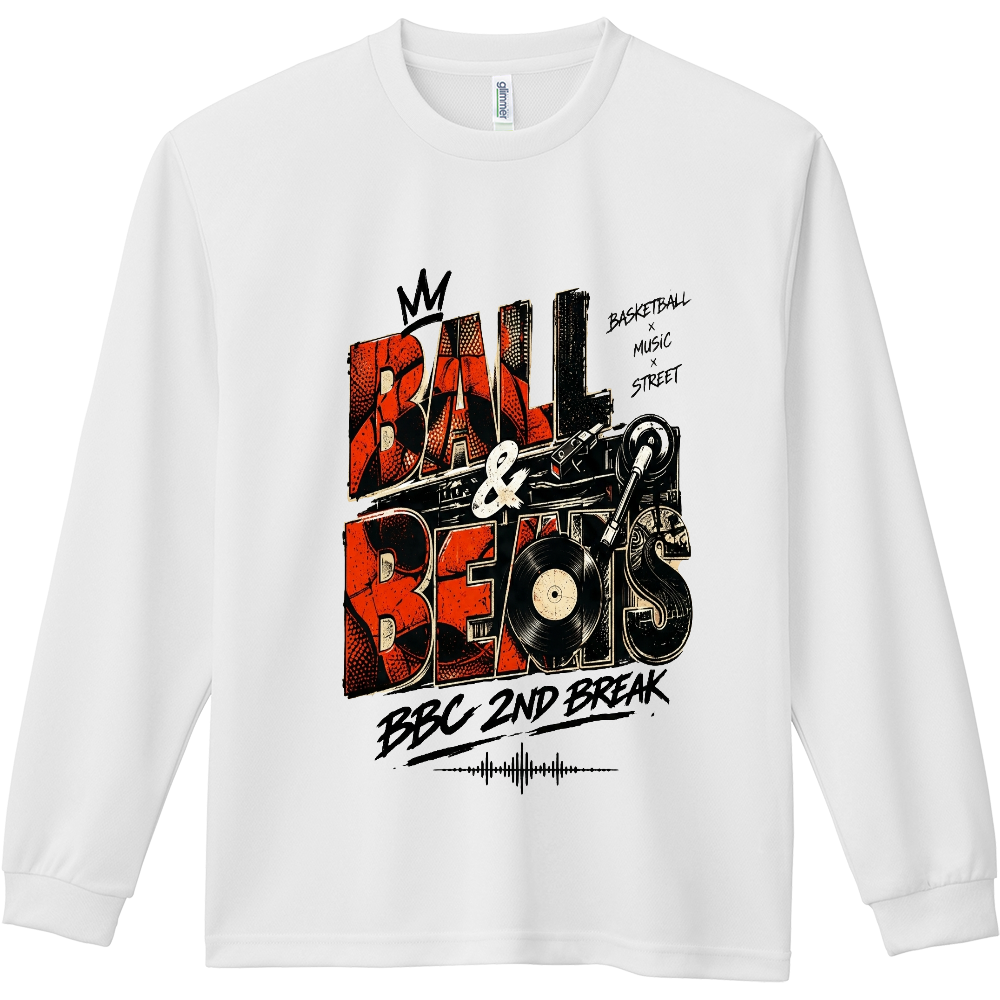 ロンT　Ball&Beats