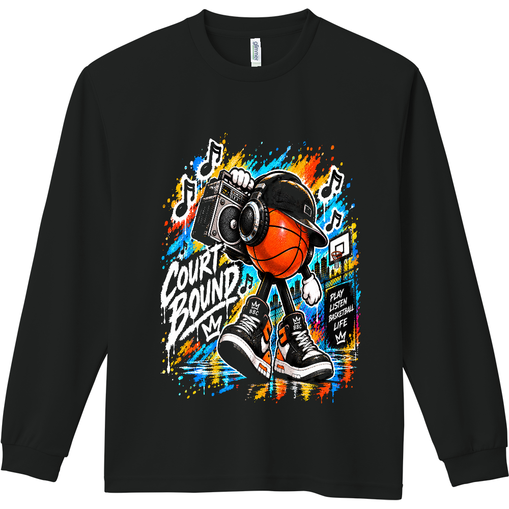 ロンT CourtBound ブラック