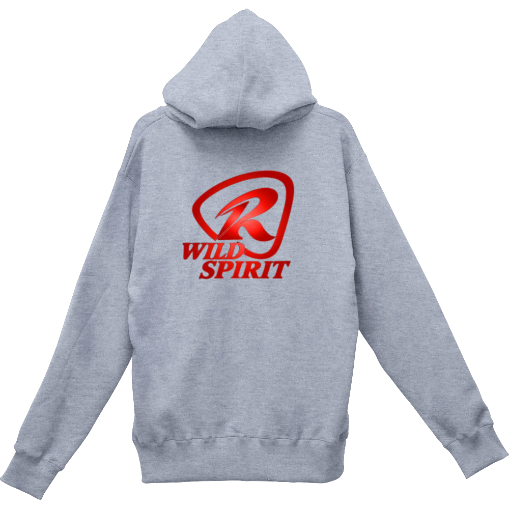 月風龍二 R＋WILD SPIRIT レッドグラデーション オリジナルパーカー