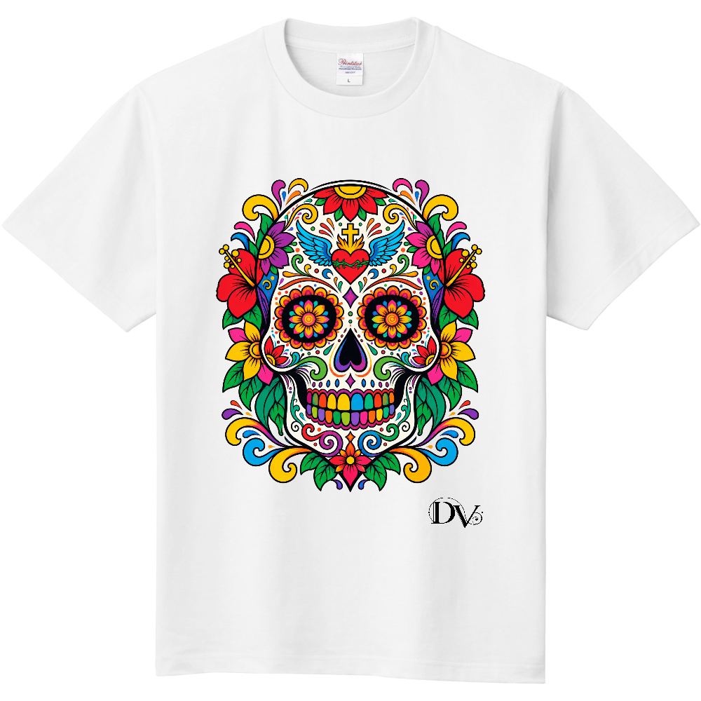 Tシャツ/Viva Calavera/ホワイト