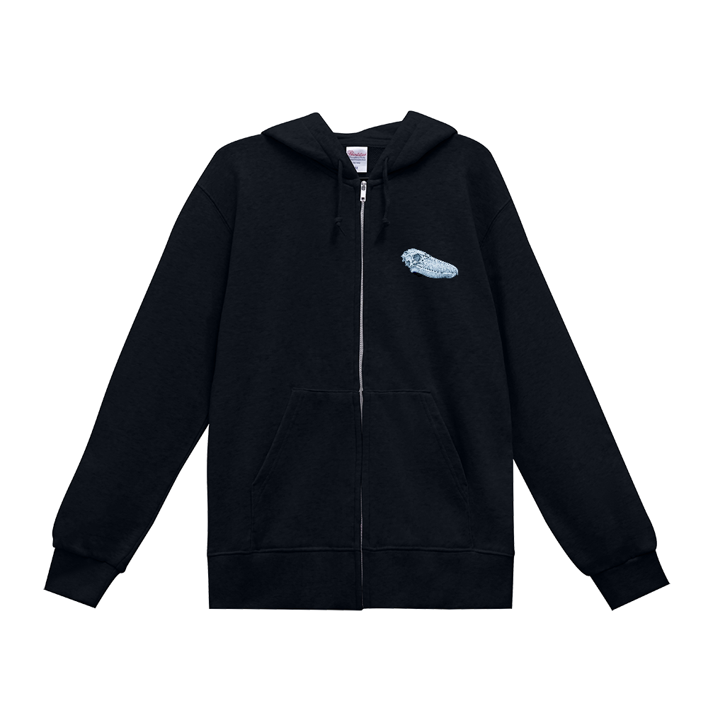 Z∞∞|ハシビロコウ骨格パーカー SHOEBILL — 厚手9.7oz