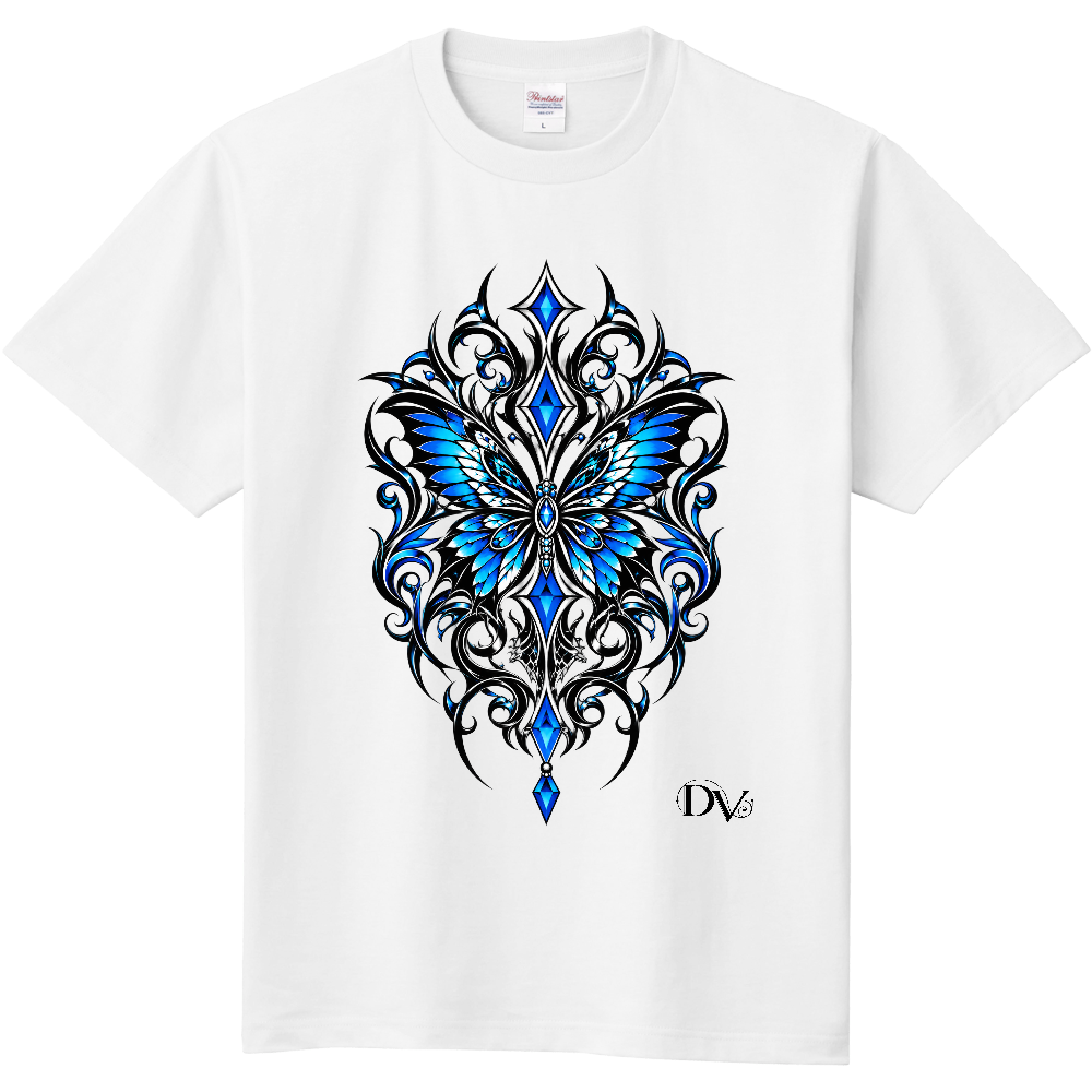 Tシャツ/Sapphire Illusion/ホワイト