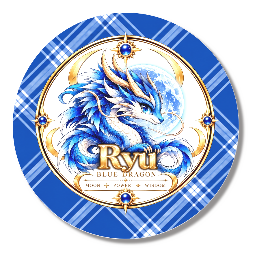 Team Elle缶バッジ44mm(Ryuデフォルメ)