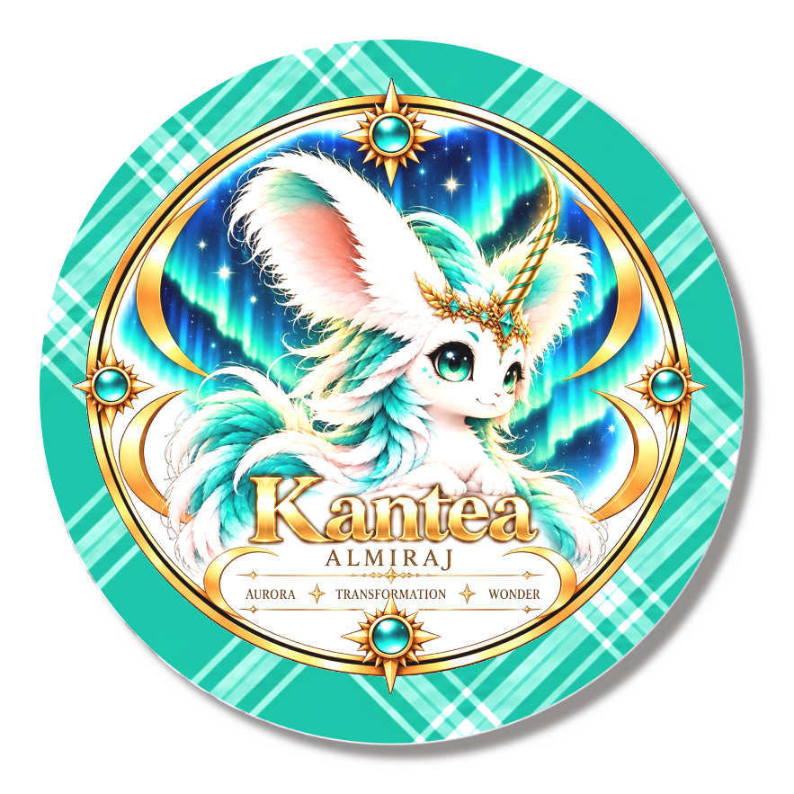 Team Elle缶バッジ44mm(Kanteaデフォルメ)