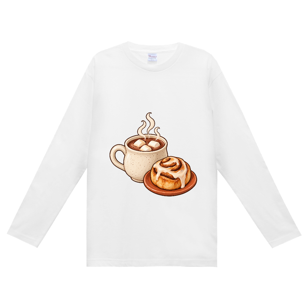 ココアとシナモンロールのひととき