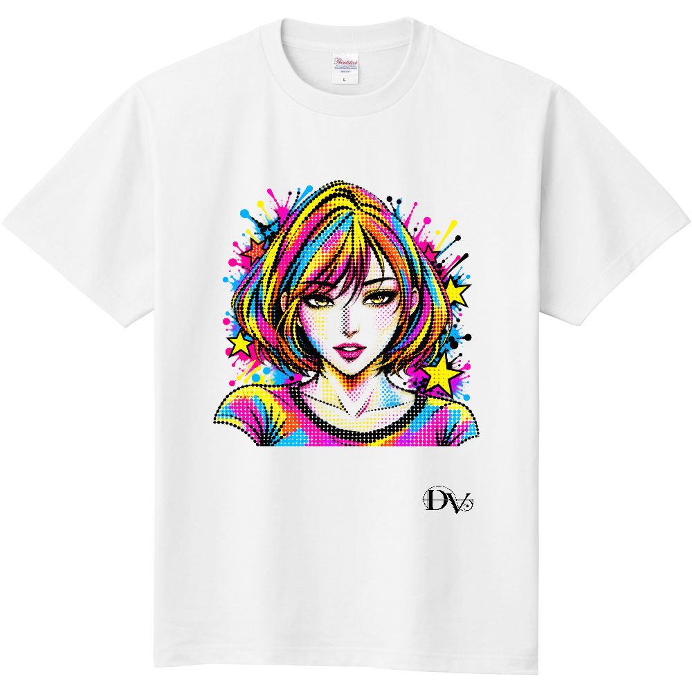Tシャツ/NEON MUSE/ホワイト