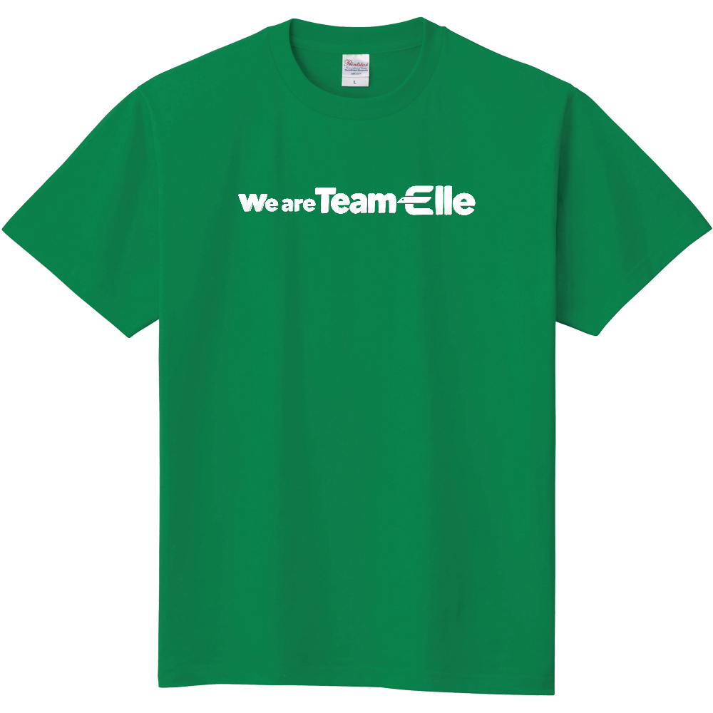 Team ElleシンプルロゴTシャツ(緑)