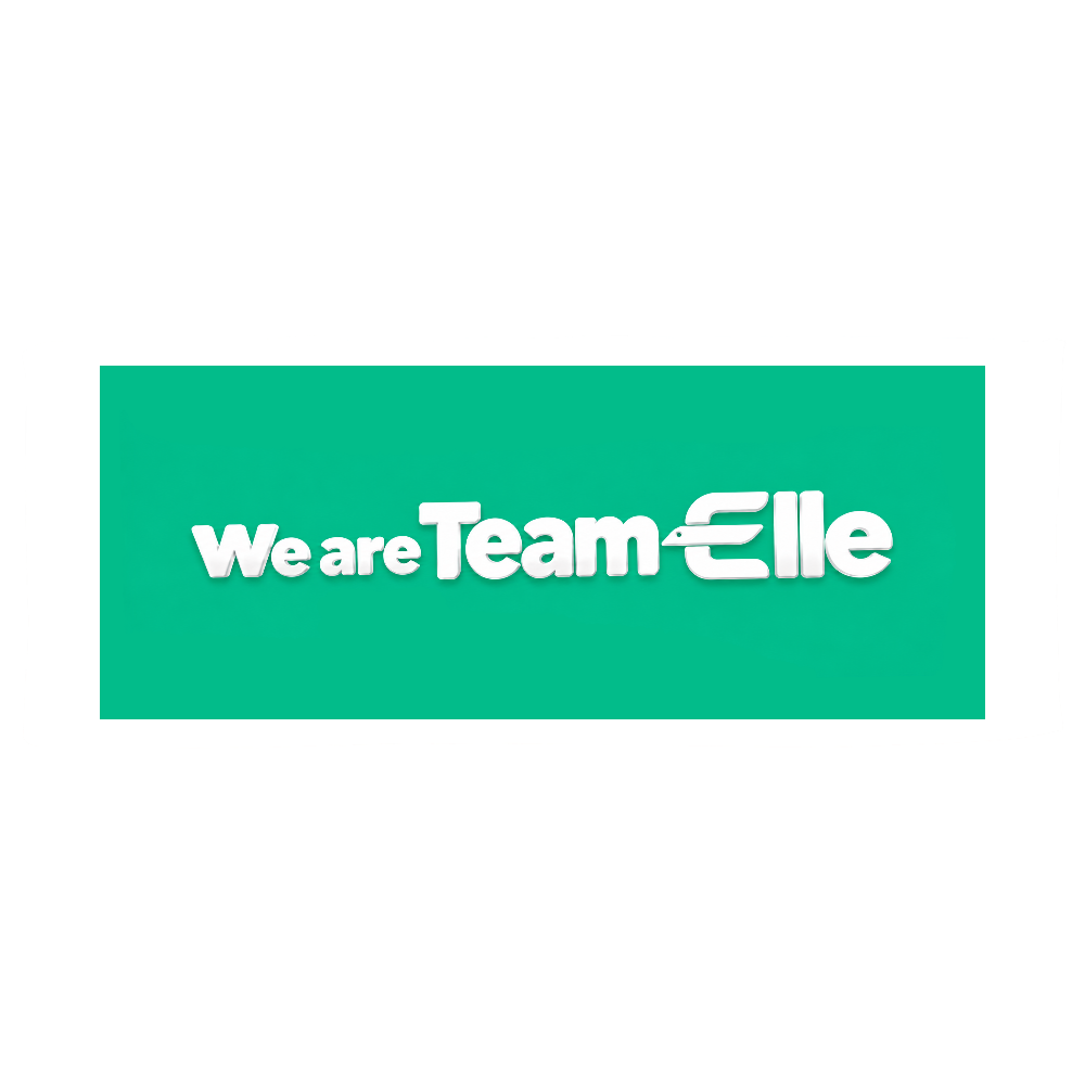Team Elleロゴタオル(緑)