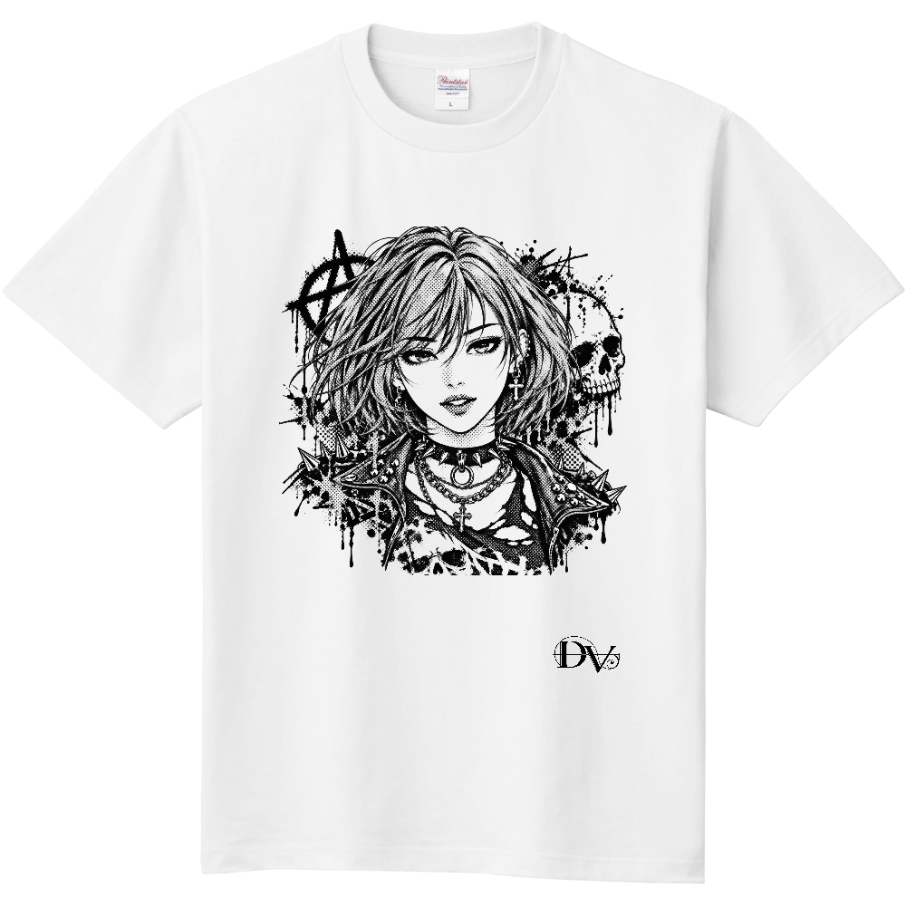 Tシャツ/REBEL BEAUTY/ホワイト