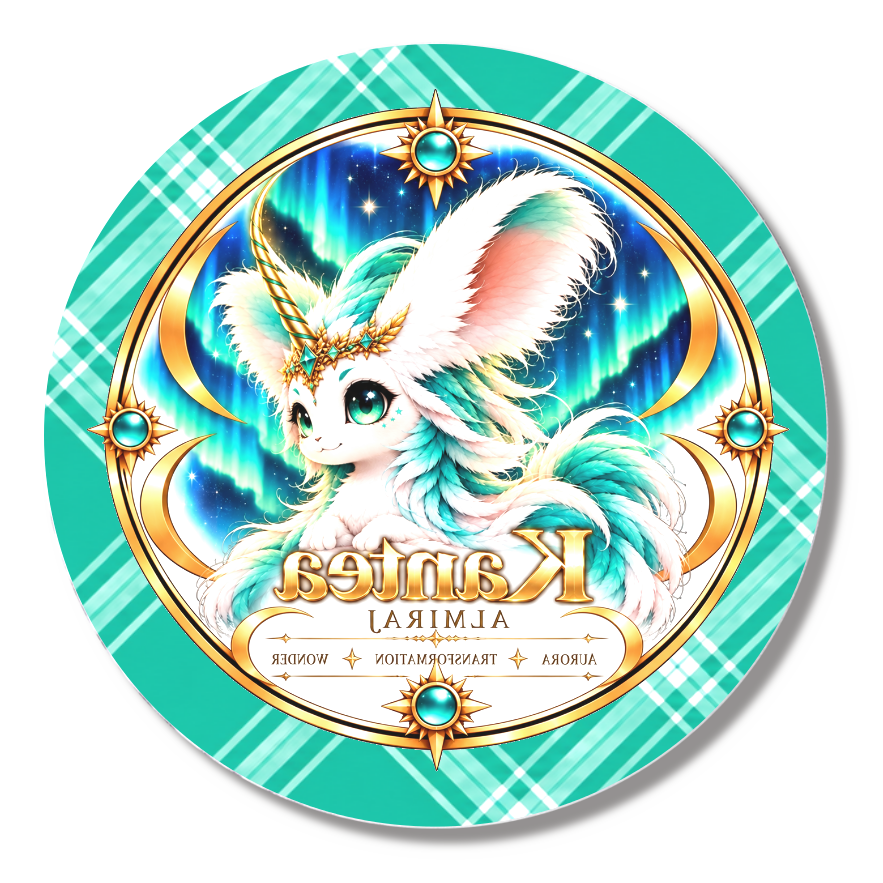 Team Elle缶バッジ44mmライバー専用(Kanteaデフォルメ)