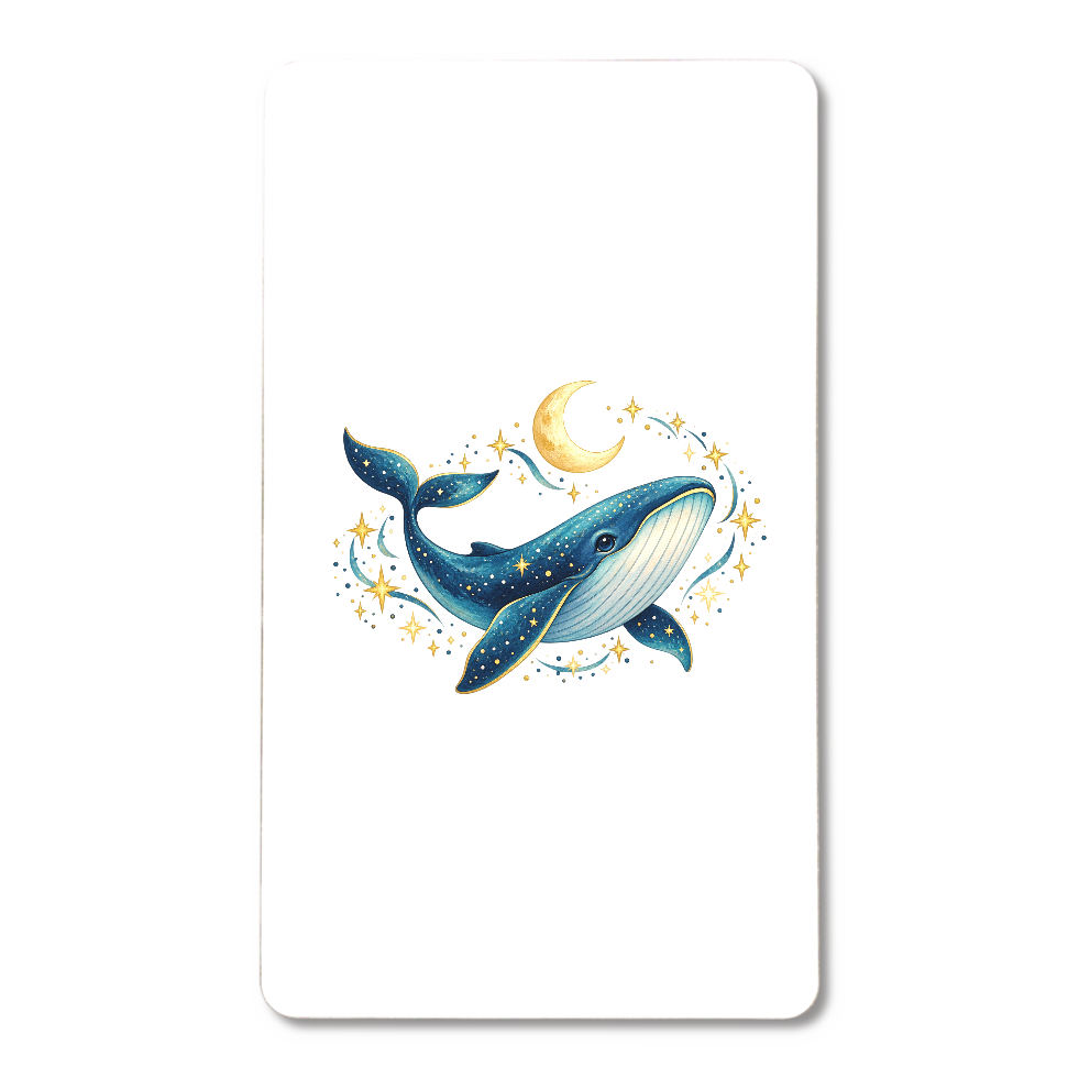 月と星を泳ぐクジラ