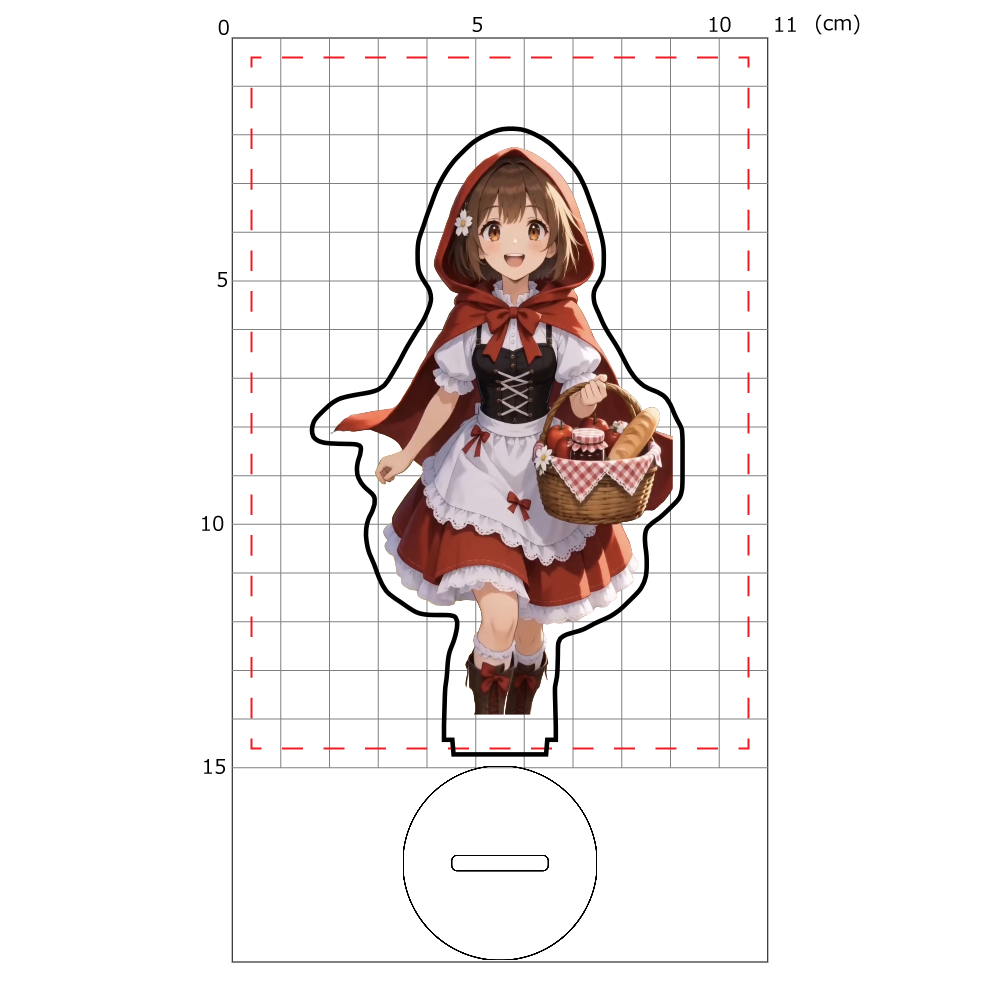 天音ひより 赤ずきんver.アクスタ
