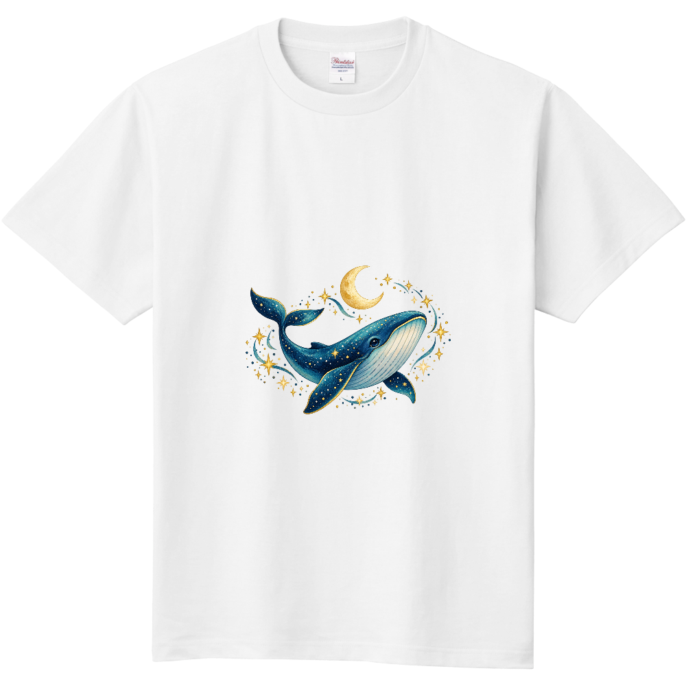 月と星を泳ぐクジラ