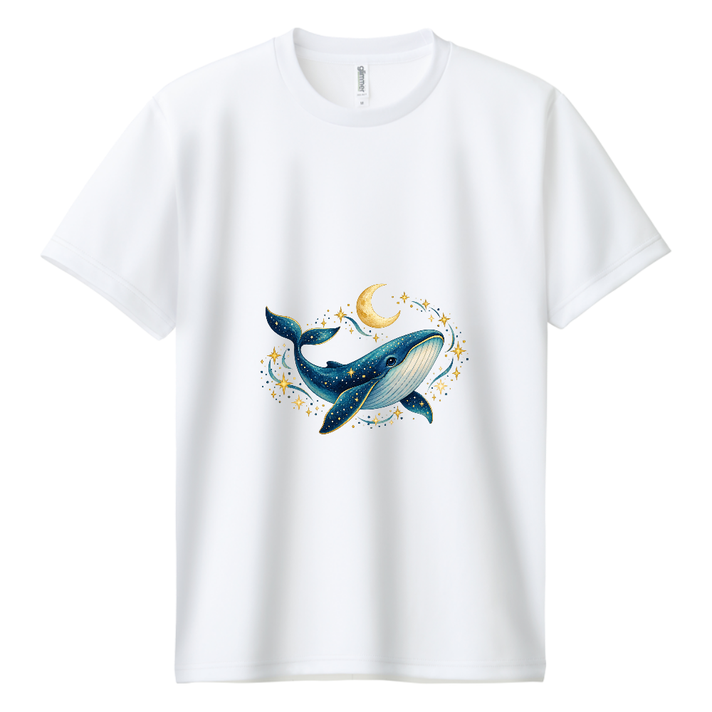 月と星を泳ぐクジラ