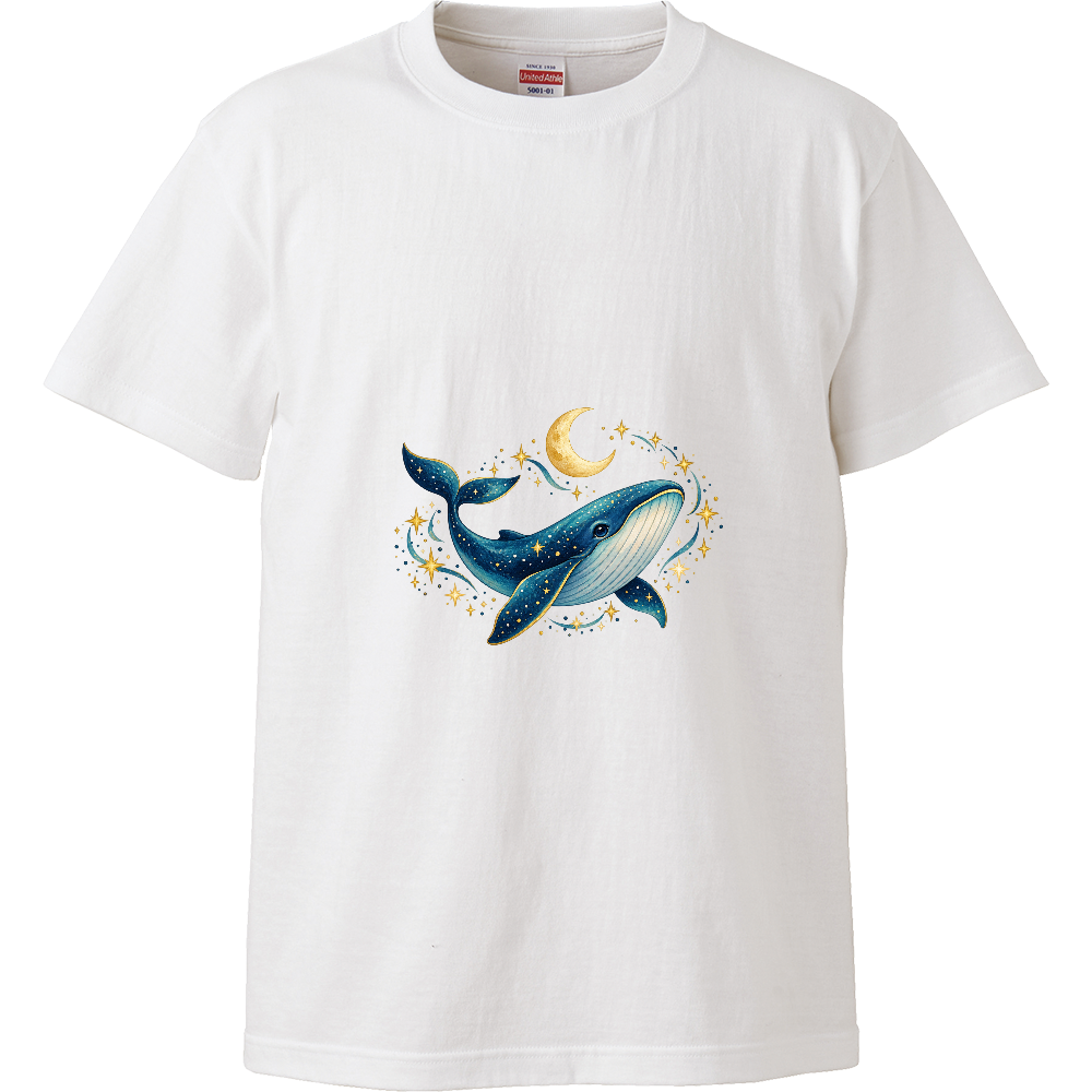 月と星を泳ぐクジラ