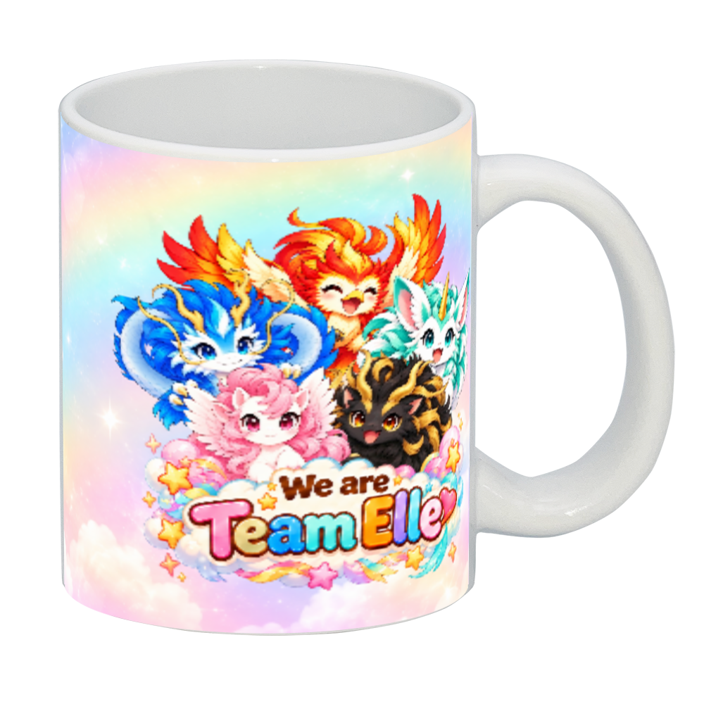 Team Elle全員集合マグカップ