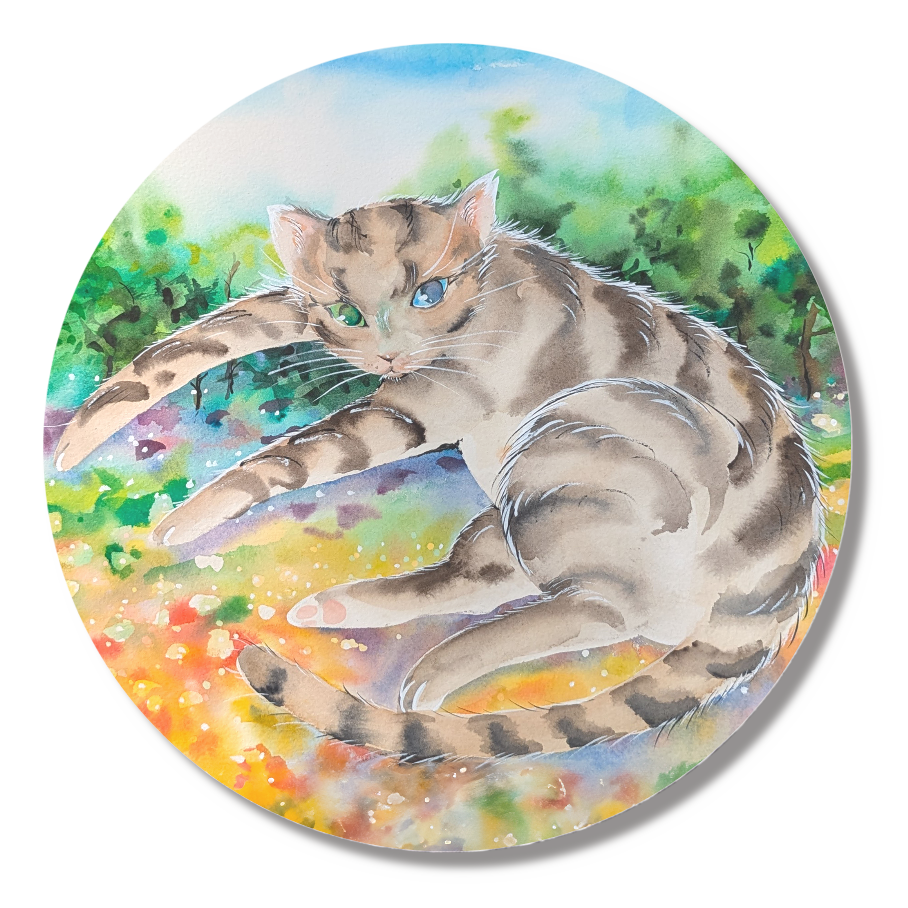 ねこちゃんバッチ