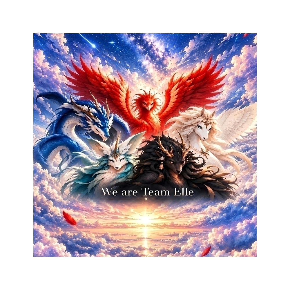 Team Elle伝説の神獣ハンカチ