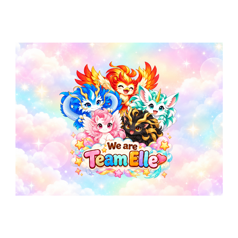 Team Elle全員集合ブランケット