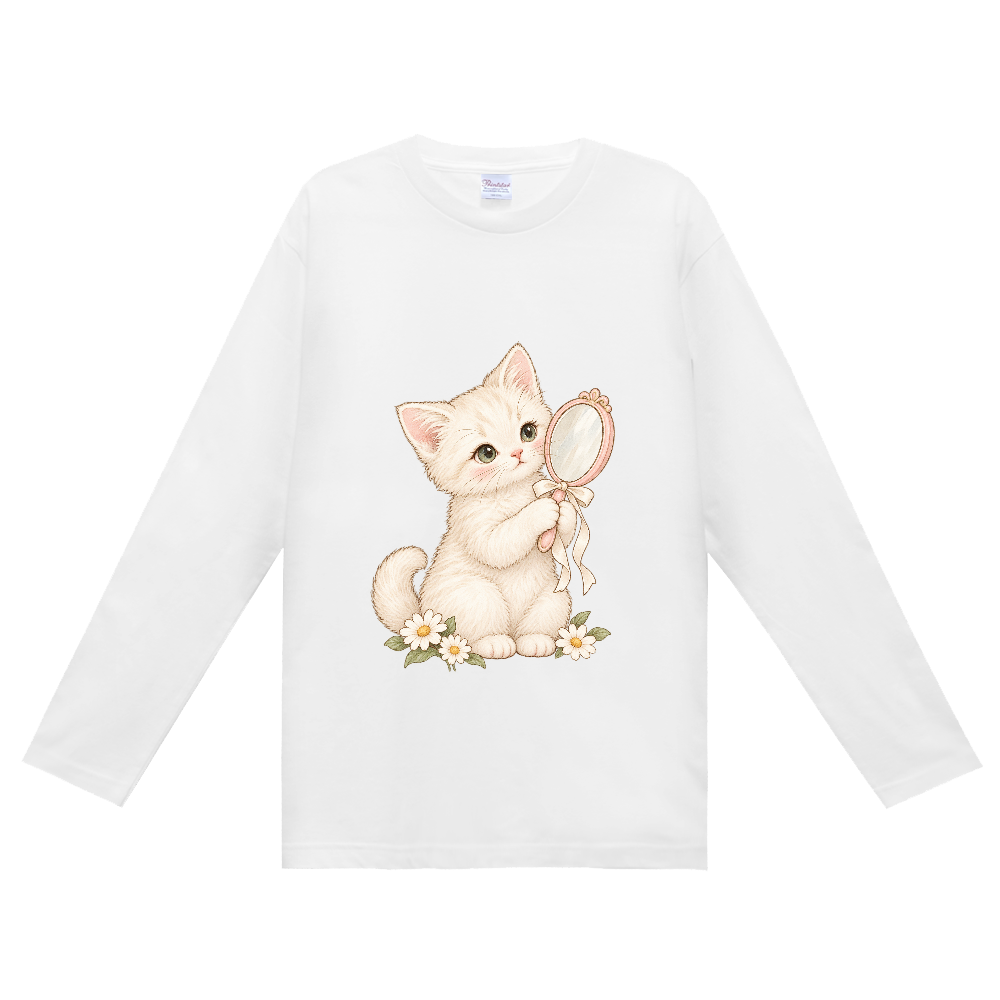 手鏡とこねこ