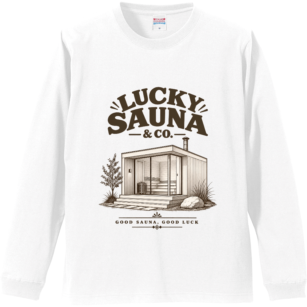 サウナ長袖Tシャツ(サウナ 008-LIGHT)