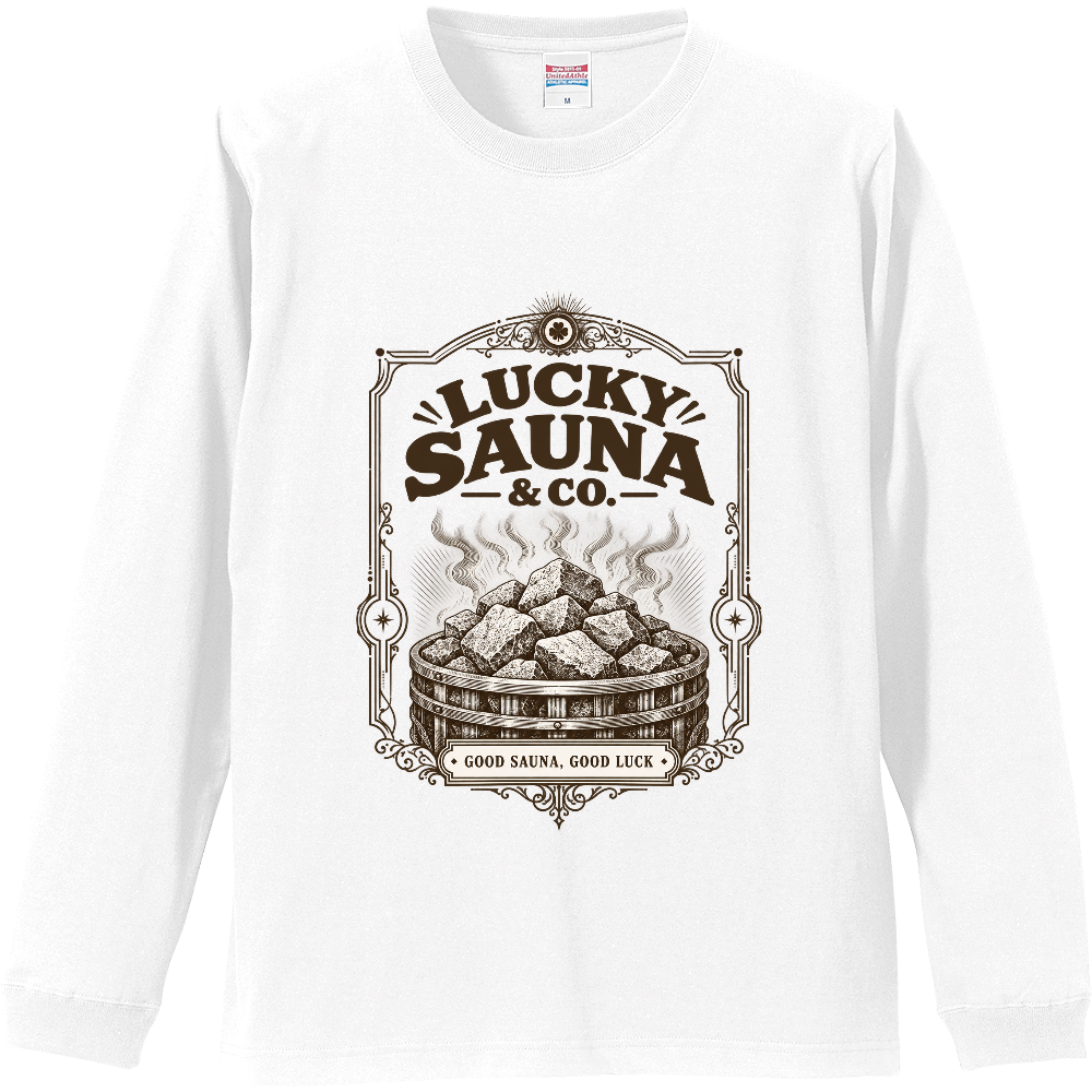 サウナ長袖Tシャツ(サウナ 007-LIGHT)