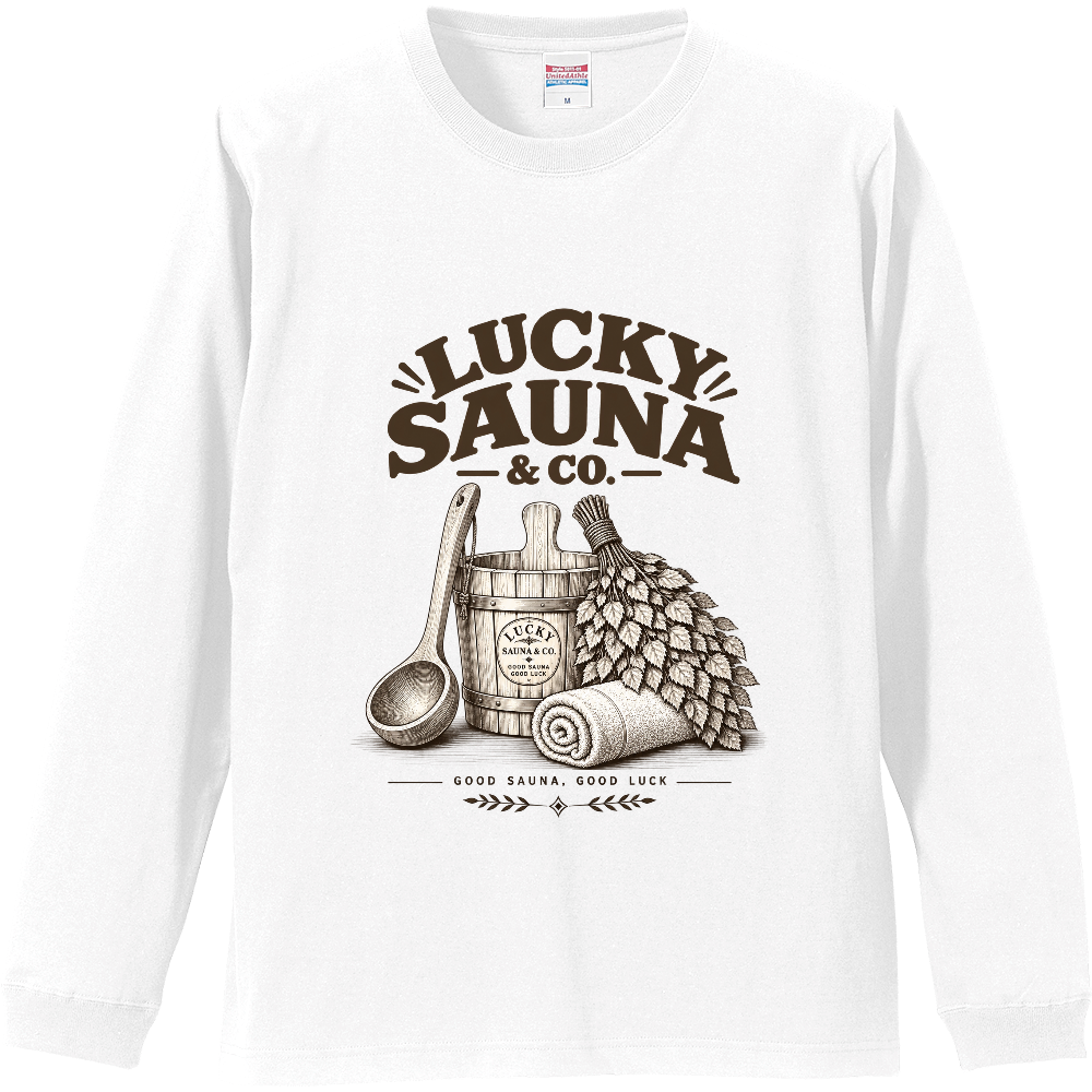 サウナ長袖Tシャツ(サウナ 005-LIGHT)