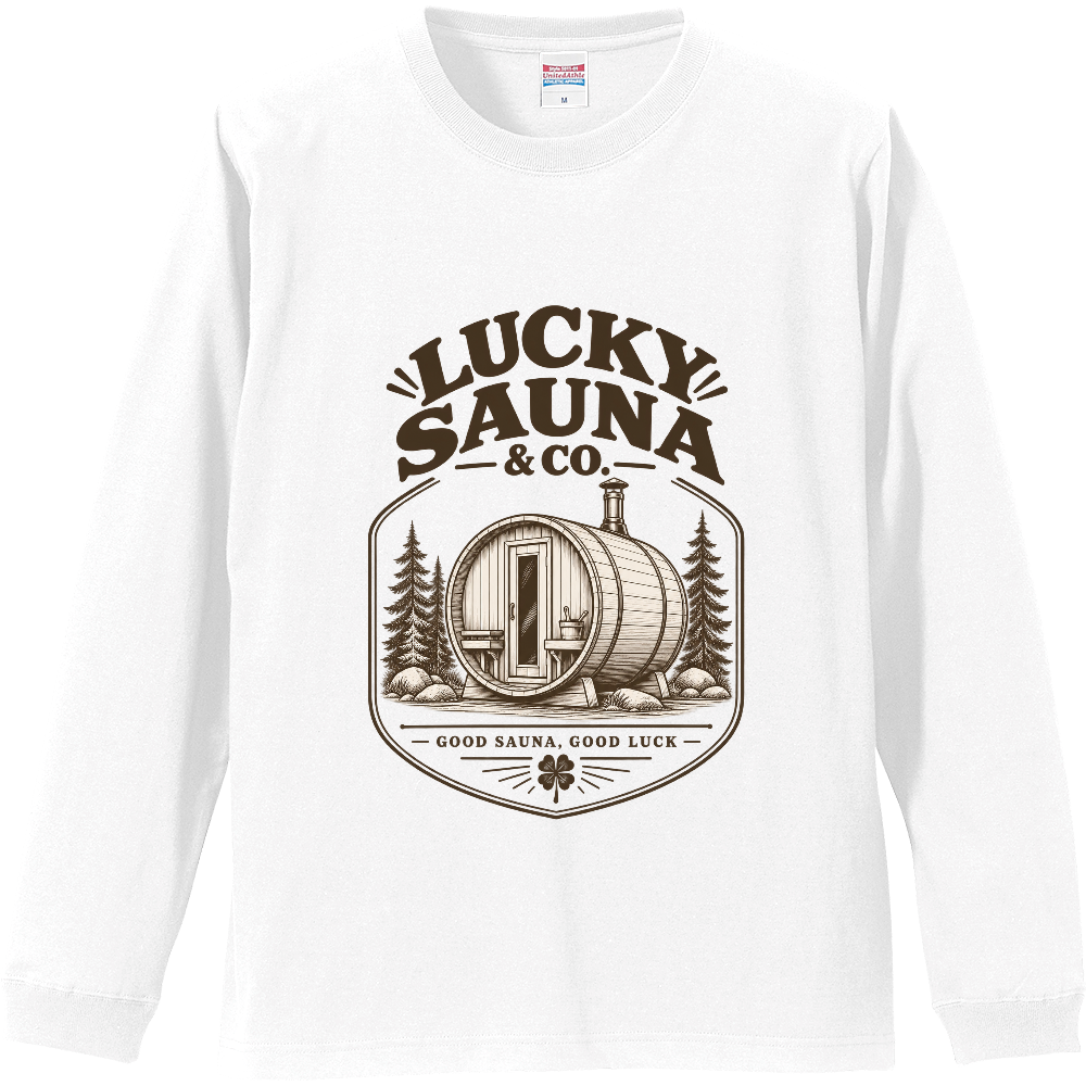 サウナ長袖Tシャツ(サウナ 002-LIGHT)