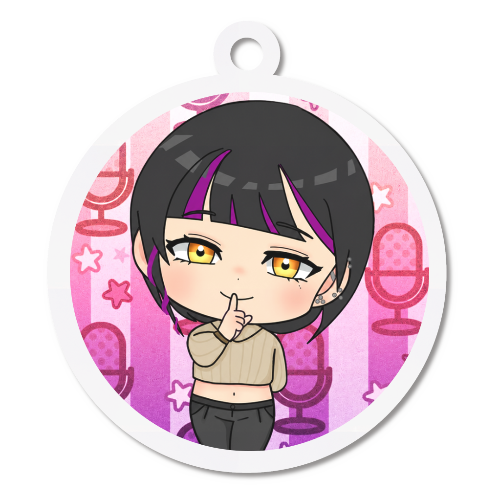 紫雲さいアクリルキーホルダー