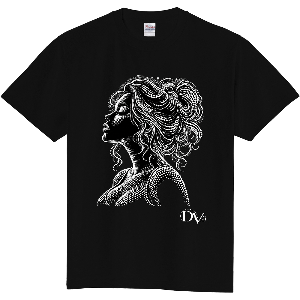 Tシャツ/Pearl Diva/ブラック
